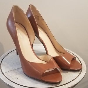 NINE WEST Dorey Pumps Heels Leather Women 9M